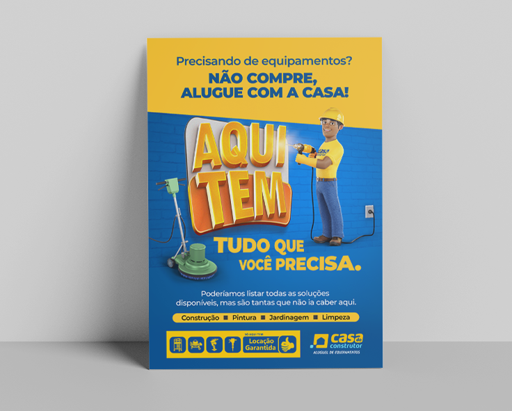 Aluguel de equipamentos para construção civil traz economia e aumento de  produtividade, Especial Publicitário Casa do Construtor